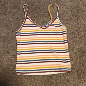 Striped tank top